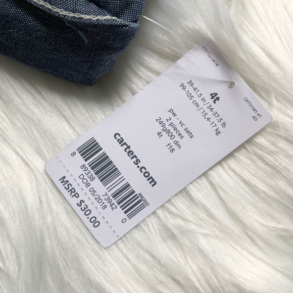 🌟Carter’s Long-Sleeve Button-Down🌟 - Picture 3 of 3